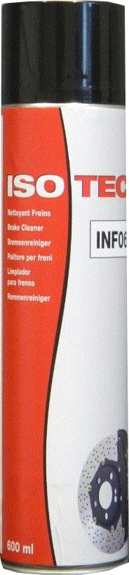 [INF600] NETTOYENT FREIN 600ML (ISOTECH)