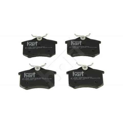 [215 227] Kit de plaquettes de frein, frein à disque HART 215 227