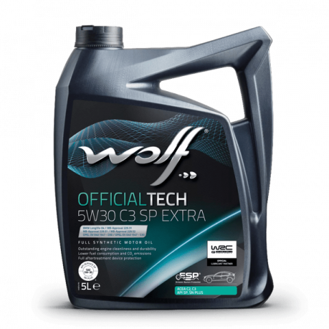 [5W30C4WLF] Huile moteur WOLF OFFICIALTECH 5W30 C3 SP EXTRA 5L 